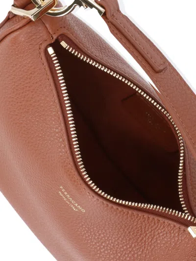 Ferragamo Mini Hobo Bag With Adjustable Handle
