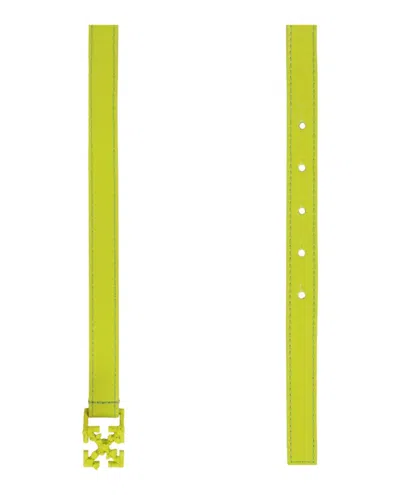 Off-white Leather Arrows Belt