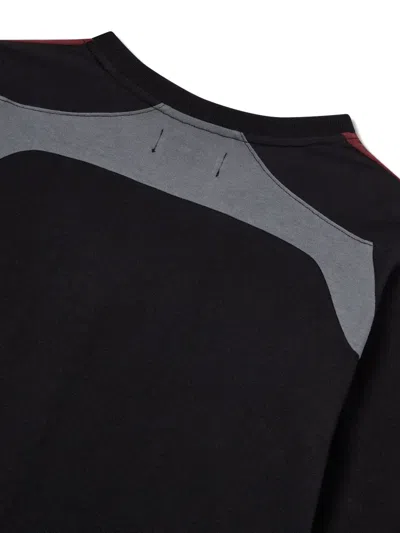 Studio Tomboy Colour-block Panelled T-shirt