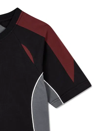 Studio Tomboy Colour-block Panelled T-shirt