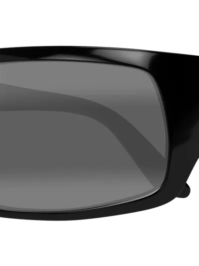Maui Jim Rectangle-frame Sunglasses In Black