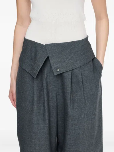 Jw Anderson Wool Pants In Gray