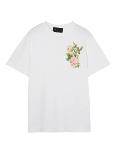 Simone Rocha Rose Banquet Print T-shirt
