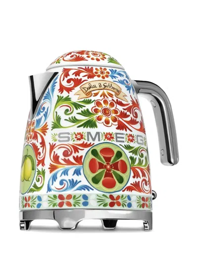 Dolce & Gabbana Casa X Smeg Sicily Is My Love Kettle (24.8cm X 17.1cm) In Multi