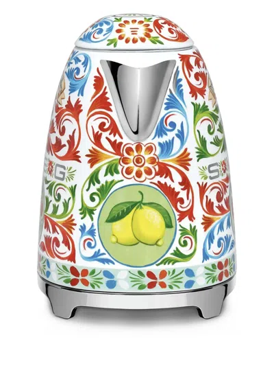 Dolce & Gabbana Casa X Smeg Sicily Is My Love Kettle (24.8cm X 17.1cm) In Multi