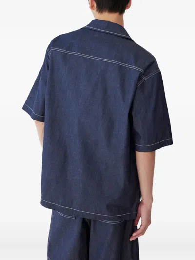 Studio Tomboy Two-pockets Short-sleeve Shirt
