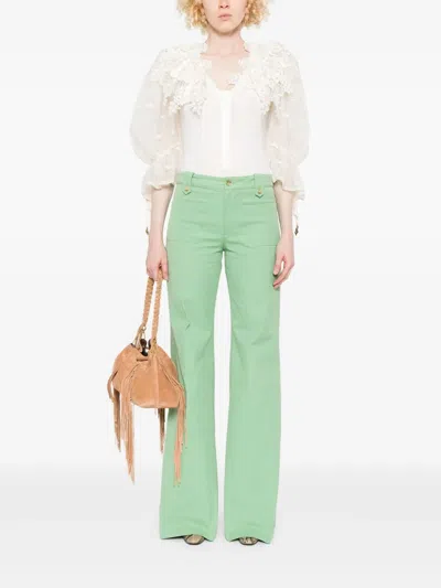 Chloé Lace-appliqué Bodysuit