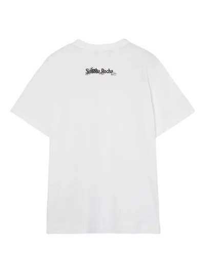 Simone Rocha Hare-print T-shirt In Gray