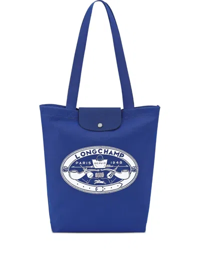 Longchamp Le Pliage M Logo-print Tote Bag