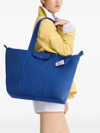 Longchamp Xl Le Pliage Canvas Tote Bag