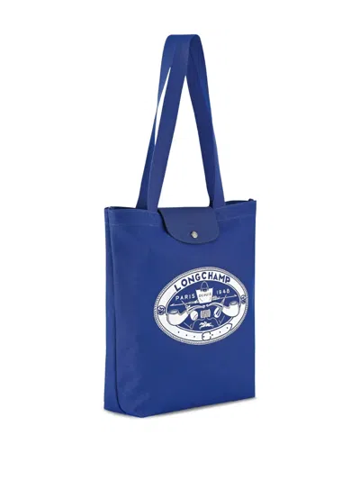 Longchamp Le Pliage M Logo-print Tote Bag