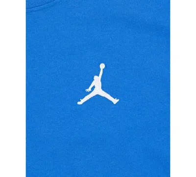 Jordan Big Boys Jumpman Air Embroidery T-shirt In Blue