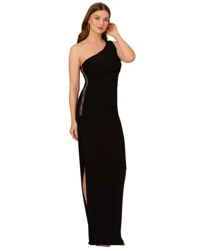 Adrianna Papell Maxi Dress In Black