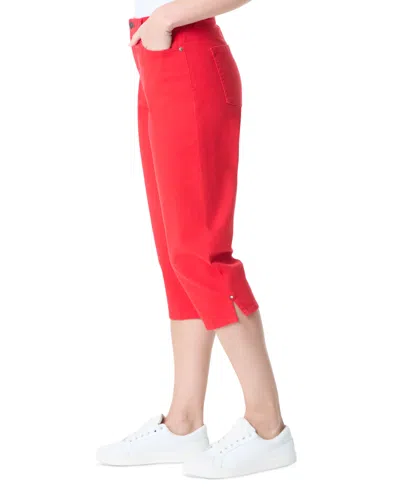 Gloria Vanderbilt Women's Amanda Capri Slit Jeans