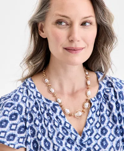 Style & Co Women's Printed Flutter-sleeve Midi Dress, Exclusively At Macy's