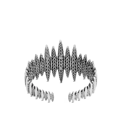 John Hardy Classic Chain Spear Hammered Flex Cuff