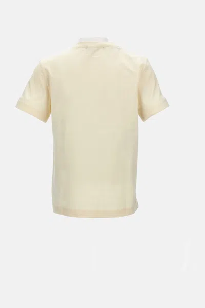 Jacquemus Le Tshirt Gros Grain Short Sleeve In Neutral