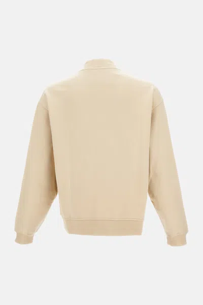 Jacquemus The Gros Grain Button-fastening Logo-plaque Cardigan In Yellow