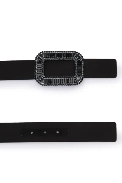 Roger Vivier Ceinture Pilgrim P.30 In Black