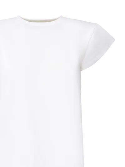 Magda Butrym T-shirt With Padded Shoulders