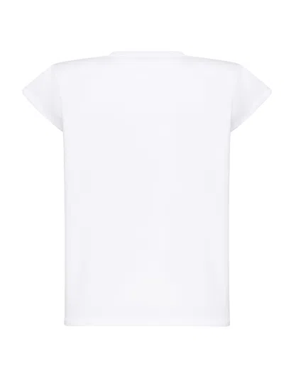 Magda Butrym T-shirt With Padded Shoulders