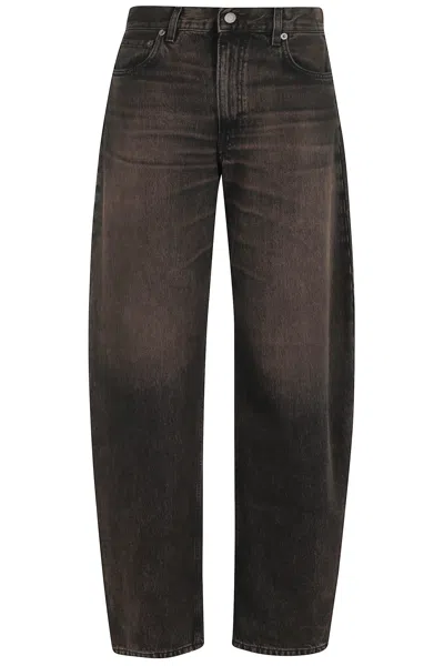 Haikure High-rise Wide-leg Jeans With Belt Loops