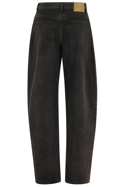 Haikure High-rise Wide-leg Jeans With Belt Loops