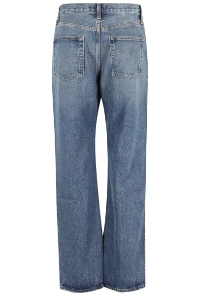 Agolde Valen Jeans In Regenerated Denim In Blue