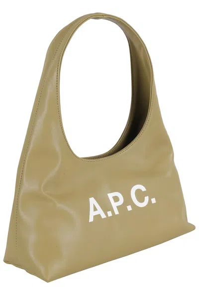 Apc A.p.c. Baby Ninon Shoulder Bag In Nude