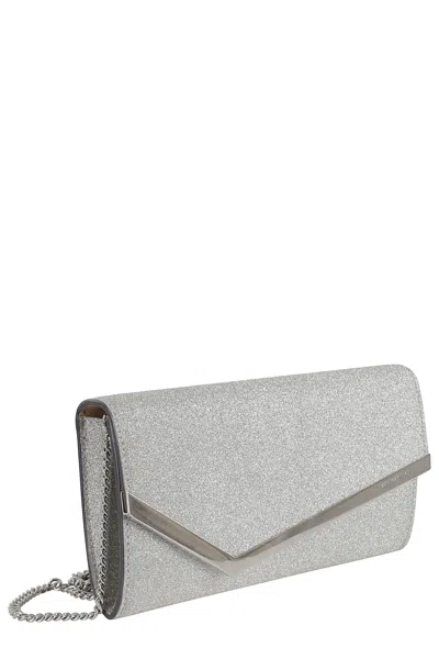 Jimmy Choo Fine Glitter Leather