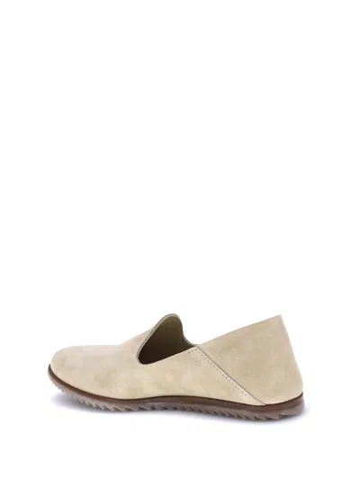 Pedro Garcia Suede Loafers In Brown