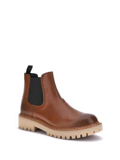 Prada Leather Ankle Boots