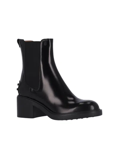 Tod's 60mm Leather Chelsea Boots
