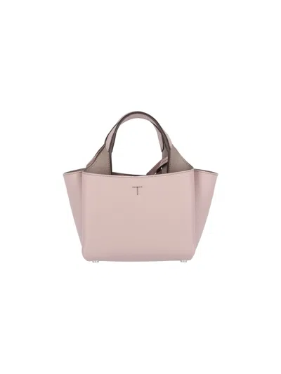 Tod's Shoulder Bag With Detachable Strap And Top Handles