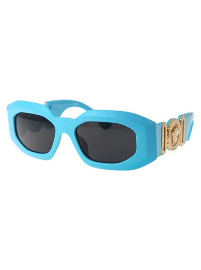 Versace 0ve4425u Sunglasses In Blue