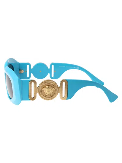 Versace 0ve4425u Sunglasses In Blue