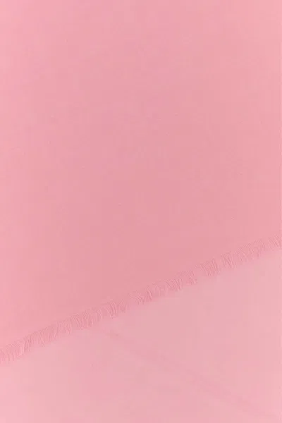 Alexander Mcqueen Soft Wool Blend Scarf With Fringed Edges In Pink