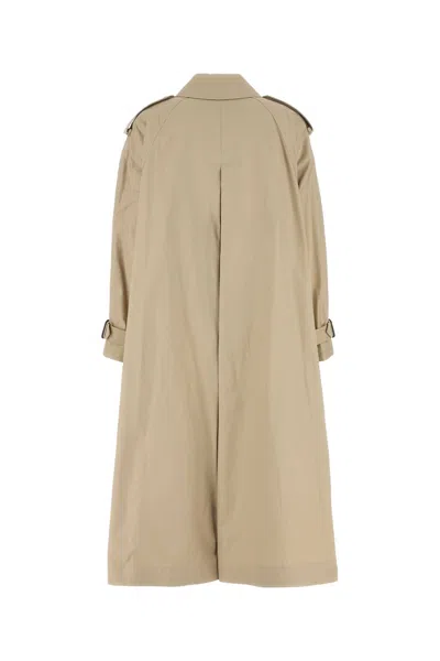 Saint Laurent Beige Cotton Trench Coat