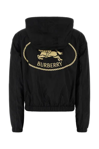 Burberry Hooded Design Short Nylon Jacket