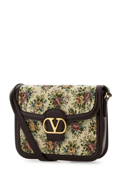 Valentino Borsa A Tracolla 9to5 In Jacquard Ricamato  Donna