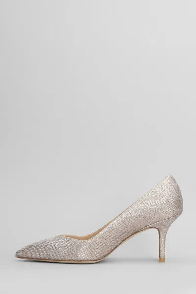 Stuart Weitzman Eva 75 Pumps In Gold Leather