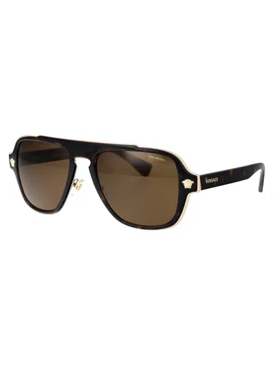 Versace Sunglasses In Black