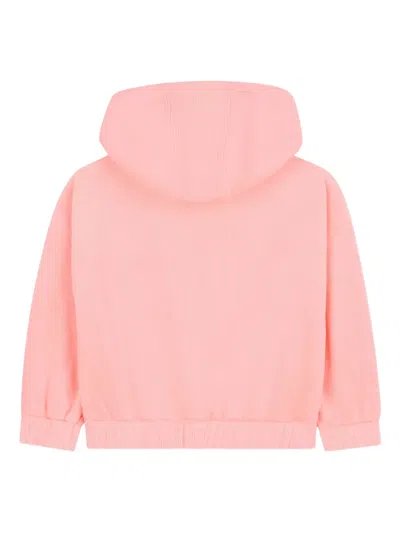 Billieblush Ribbed Hoodie In Multi