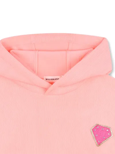 Billieblush Ribbed Hoodie In Multi