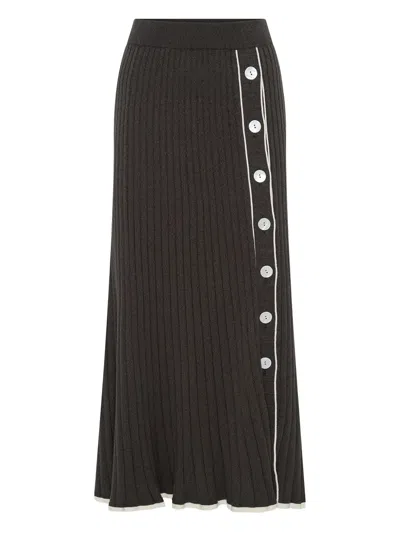 Anna Quan Cotton Midi Skirt