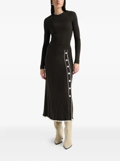 Anna Quan Cotton Midi Skirt