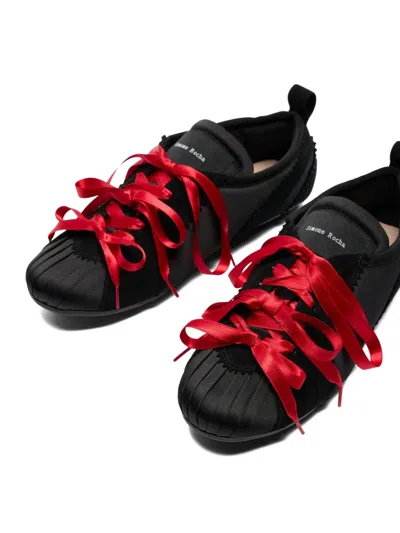 Simone Rocha Ballerina Grip Satin Ribbon Sneakers