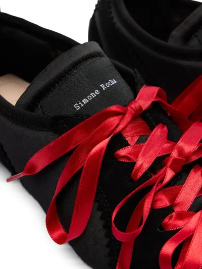 Simone Rocha Ballerina Grip Satin Ribbon Sneakers