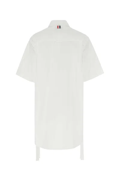 Thom Browne Mini Chemiser Dress In White