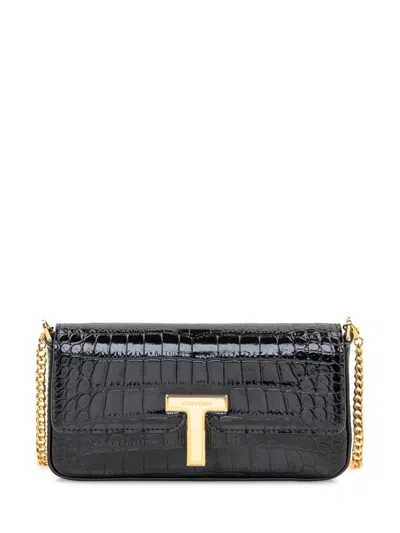 Tom Ford Mini Embossed Leather Bag